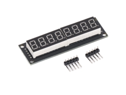 Módulo De Pantalla Digital Led De 7 Segmentos Y 8 Bits Con Retroiluminación Verde, 0,36 Pulgadas, Para Relojes.