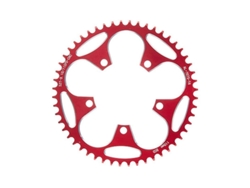 Juego De Engranajes Para Bicicleta De Montaña De 5 Tornillos 110bcd/130bcd Montaje Directo 110bcd Rojo 52t