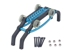 Barra de equilibrio 2026 montada en aleación de aluminio para coche RC MJX 1/16 16208 16210 16207 Piezas de repuesto Azul