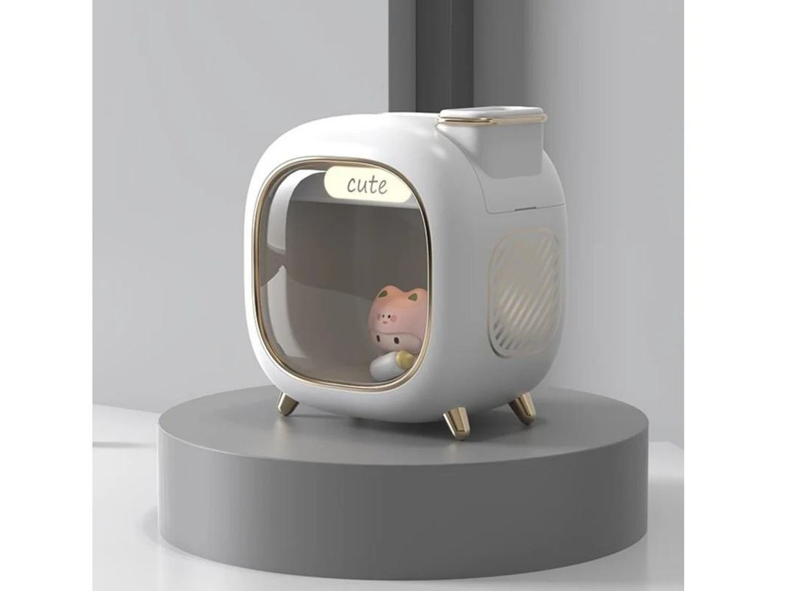 Humidificador Portátil Doble Para Coche/cuarto Yizhood Blanco