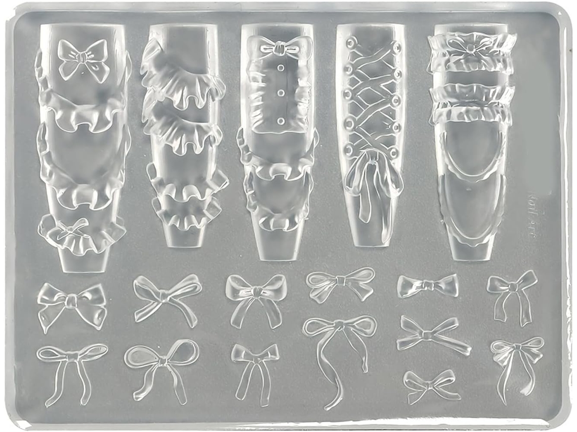 Plantilla Profesional De Silicona Con Detalles En Relieve Para Joyería Y Fundas De Teléfono.