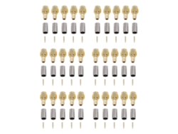 Paquete De 30 Conectores Coaxiales Sma Para Rg58, Rg142, Rg400, Lmr195 Y Rg223.