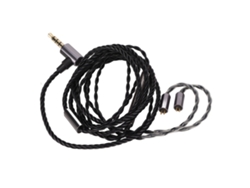 Cable De Auriculares De Cobre Libre De Oxígeno Con Micrófono Para Weston Jh1964 Ue3x Ue18 W4r Um3x Es5
