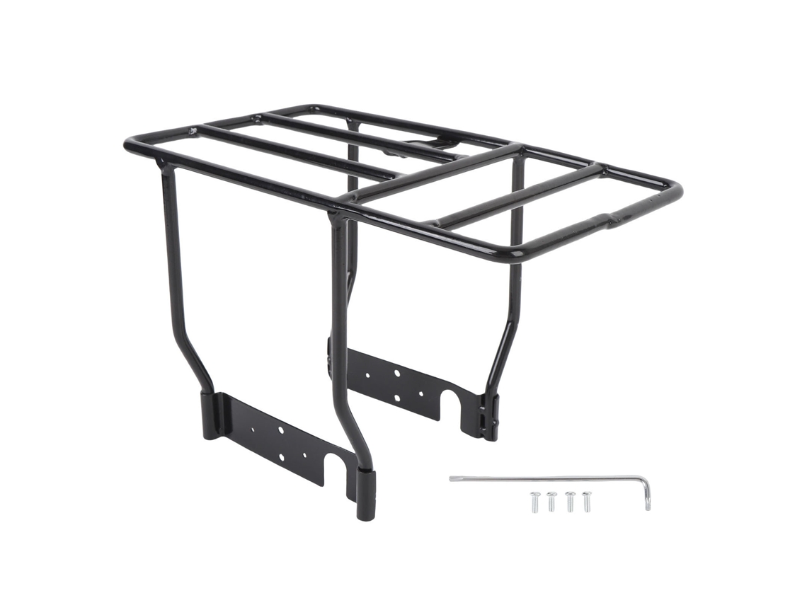 Portaequipajes trasero de aluminio para patinete M365pro, soporte para equipo, repuesto (sin marca)