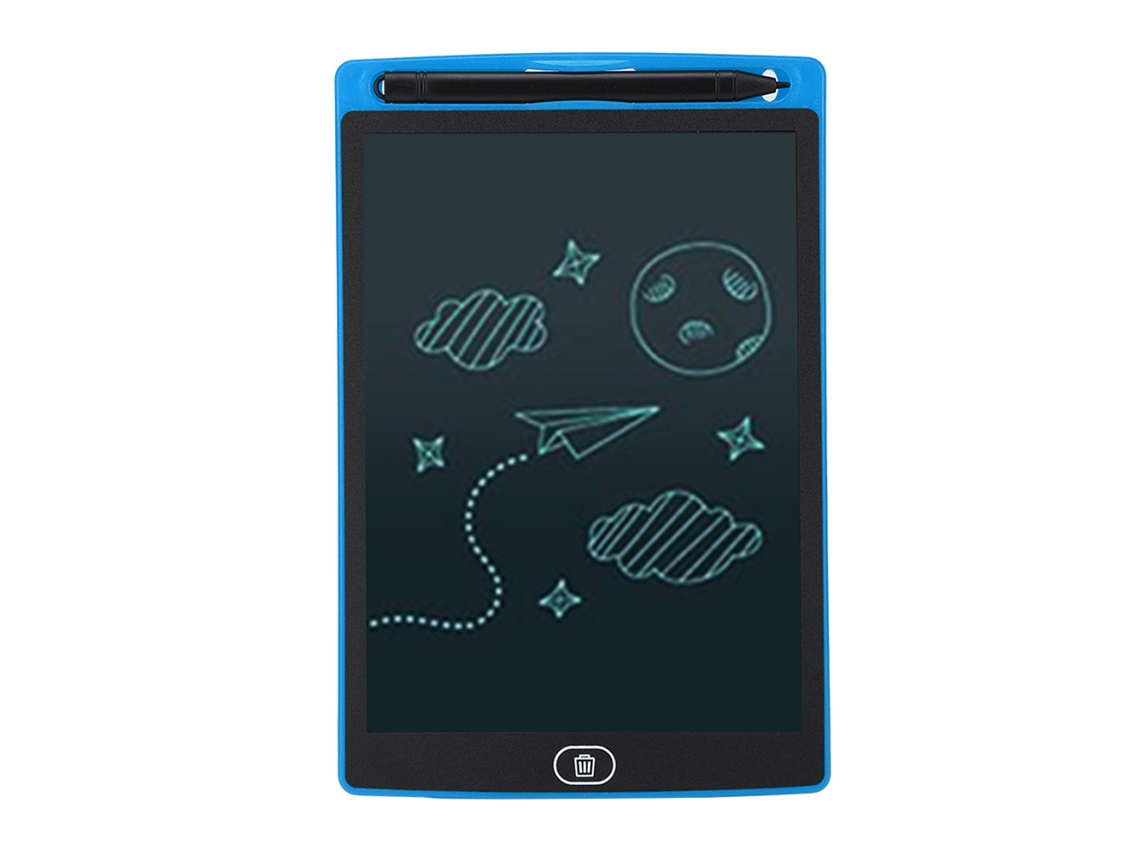 Pizarra electrónica LCD de 8,5 pulgadas para dibujar y dibujar (azul)