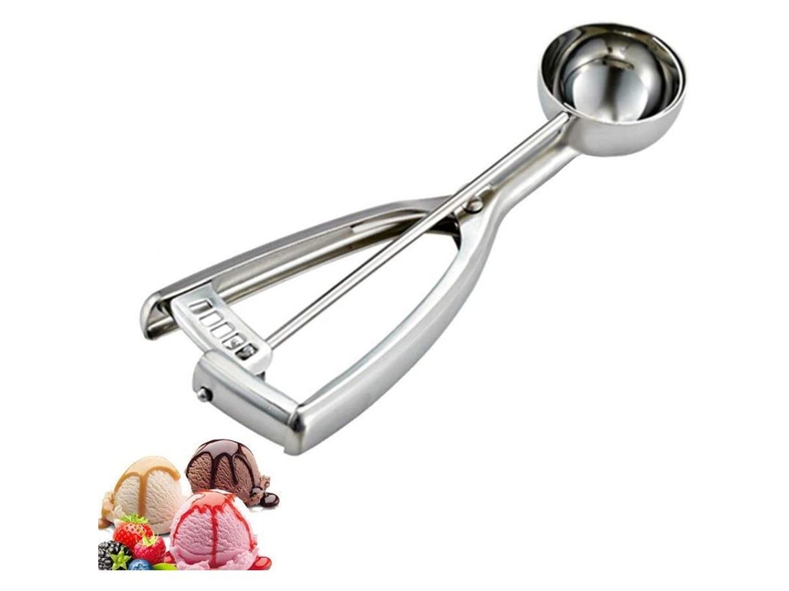 2026altiro-cuchara Para Helado De Acero Inoxidable, 32 Ml/1 Oz, 4,5 Cm De Diámetro, Multifuncional.