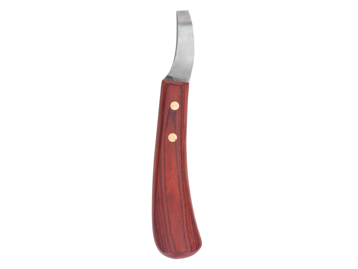 Tijeras De Acero Inoxidable Para Recortar Pezuñas, Con Mango De Madera Recubierto De Goma, Para Caballos Y Ganado Vacuno.