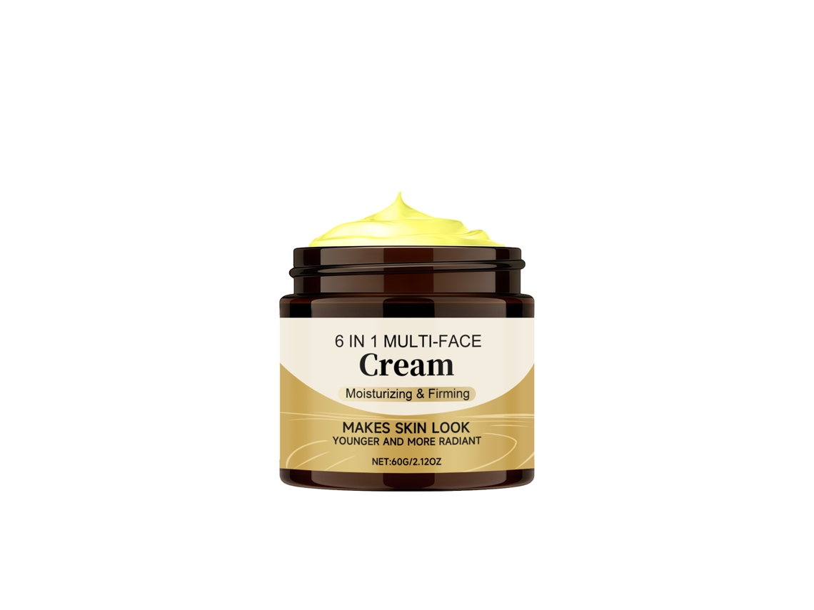 Crema hidratante reafirmante 6 en 1 para una piel sana