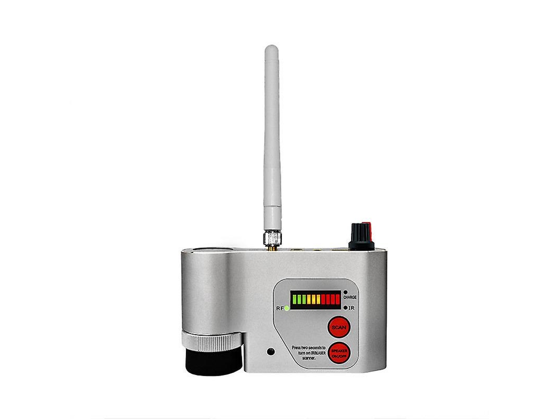 Detectores de radar, detector de cámaras, alertas, búsqueda GPS, detector antirrobo de hoteles, antiespía, antiespía, Yizhood (plata)