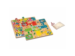Juego para Niños CAYRO de Parchís y Oca  29 x 29 cm (Edad Mínima Recomendada: 3 años)