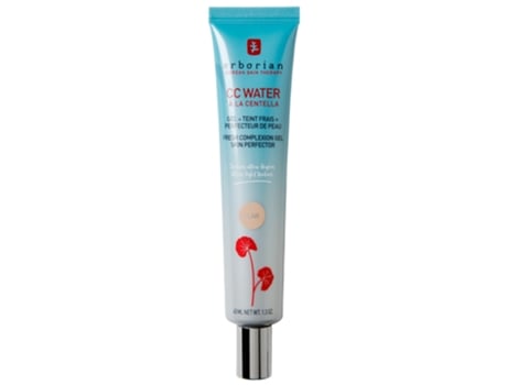 Cc Water Con Centella Gel Tez Fresca Perfeccionador de Piel 40 Ml Tinte : Claro ERBORIAN