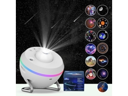 Proyector de estrellas con luz nocturna ultrabrillante y 13 escenas White Siurn