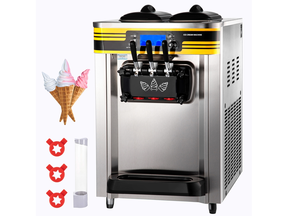 Máquina de helado suave Succebuy 22 30 L/h 2350w Máquina de yogur helado