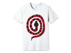 Camiseta blanca Sleater Kinney Snake ROCKINSTONE Unisex Adulto Más vendido Talla: M