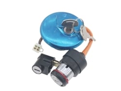 Conjunto De Trava De 4 Fios Para Suzuki Gn125/150 – Kit Completo Com Chaves Para Motos Cruiser
