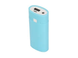 Caja De Batería Externa Diy Con Cargador Usb Para 2 Baterías 18650 Para Smartphone - Azul