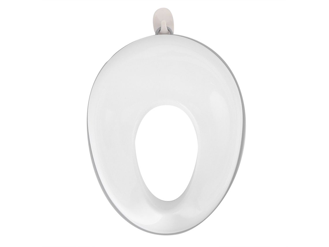 Asiento De Entrenamiento Para Ir Al Baño Para Bebés Con Borde Antideslizante Gris