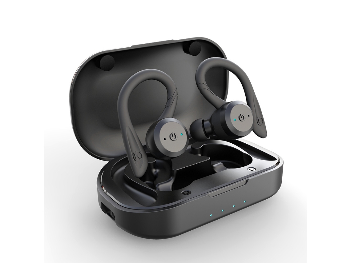 Auriculares Bluetooth True Wireless 5.0 con gancho para la oreja, TWS, reducción de ruido IPX7*