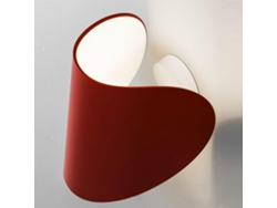 Arandela Parede Moderna Led, Pivotante, Luz Toucador Banheiro, Interior Quarto Sala Corredor Escada Pátio Jardim Arandela Parede - Vermelho - Luz Bra
