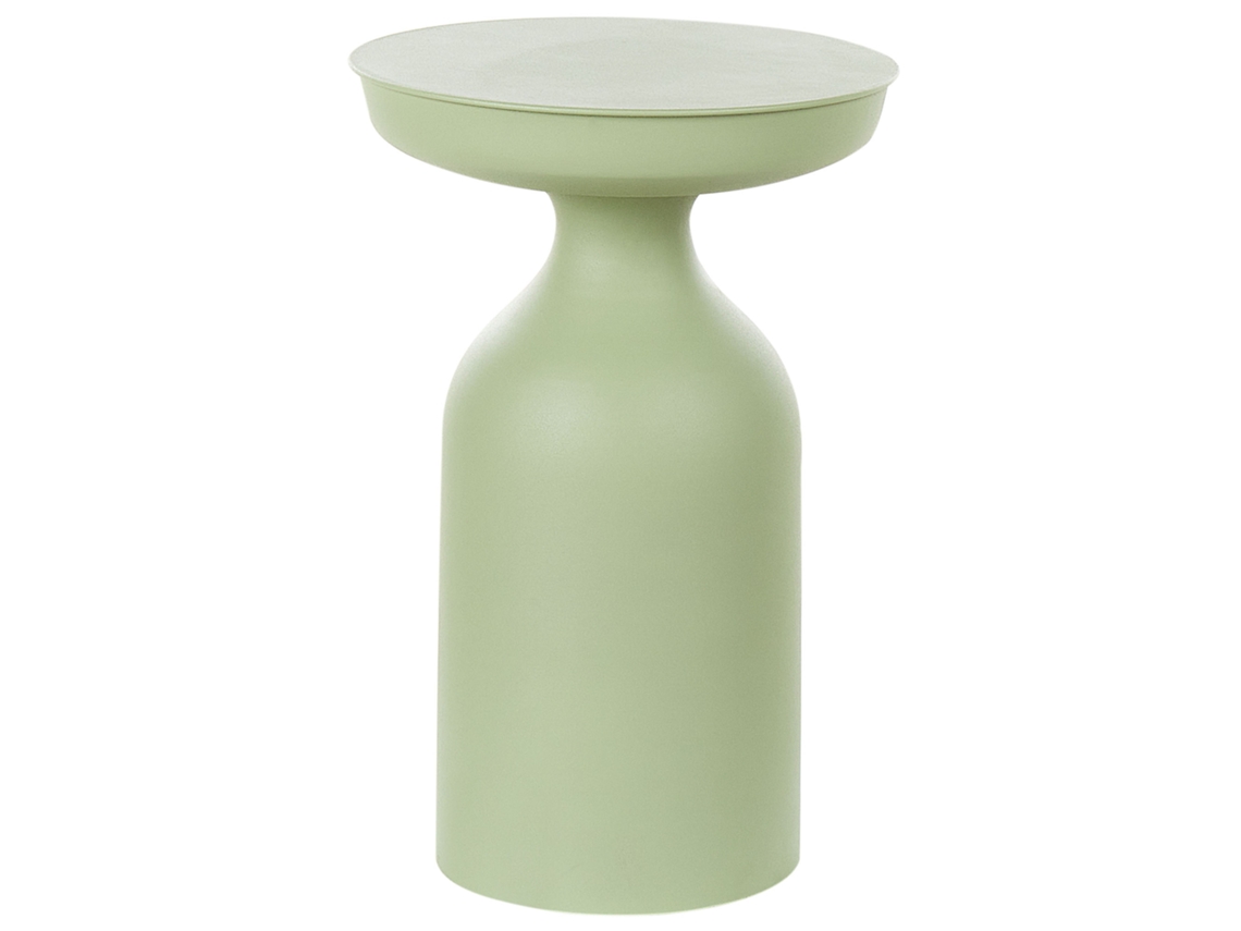Mesa moderna con acabado mate BELIANI Tenjo de Hierro Verde 33x33x50