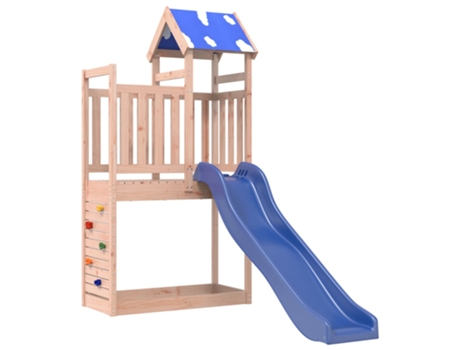 Parque Infantil De Exterior VIDAXL Marrón Madera