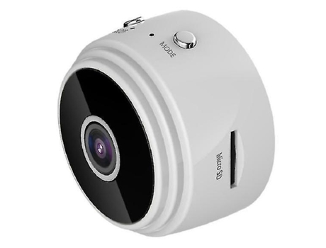 Mini Camara Espía A9 Wifi Inalámbrica Hd 1080Pblanca BISBISOUS