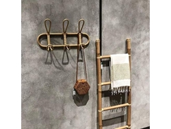 Elegante decoración de pared de ratán, diseño atractivo con ratán natural para guardería, construcción de madera maciza, posicionamiento flexible para R
