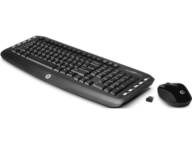 Teclado + Ratón HP Garfield Lv290aa (Inalámbrico - Óptico)