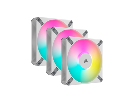 Cooler CORSAIR Icue Af120 Rgb Elite 120Mm Led Rgb 34.1Db 2100Rpm Blanco