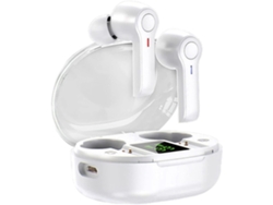 YEMAESRE Audífonos Sin YEMAESRE Bajos Genuinos YEMAESRE Bluetooth Blanco