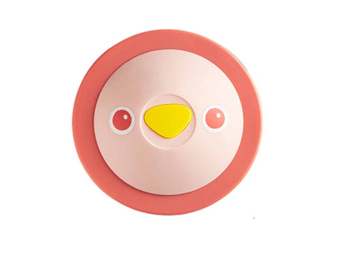 Tapa de drenaje desodorizante para baño con filtro antiolor, color rosa
