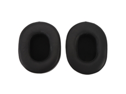 Almohadillas De Piel De Oveja Con Aislamiento De Ruido Para Auriculares Ath Msr7 M50x M40x M30x M20x Sx1 - Negras