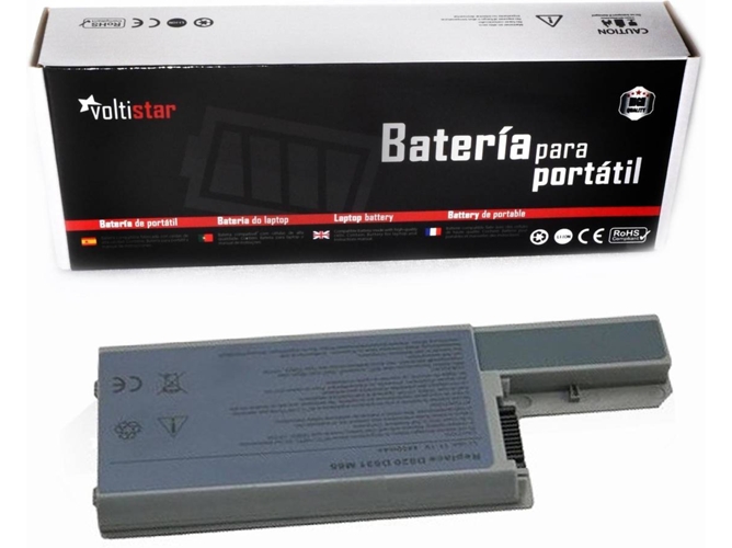 Batería para Portátil VOLTISTAR Dell Latitude D820 D830 Precision M430 0Mm160 312-0393