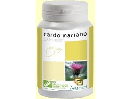 Complemento Alimentar PLAMECA Cápsulasudiet Cardo Mariano 40 Cápsulas (40 Cápsulas)