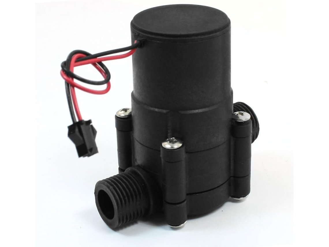 Minigenerador Portátil De Agua Para Tuberías Con Rosca Macho De 20 Mm Y 12 V Cc