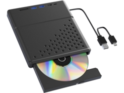 Unidad De Cd Portátil Usb 3.0, Unidad Óptica Externa Para Ordenador