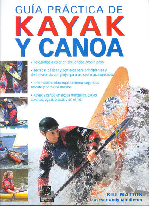 Kayak Y Canoa color deportes libro guia practica bill mattos español