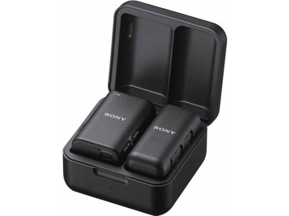MICROFONE SEM FIOS SONY ECM-W3S PRETO