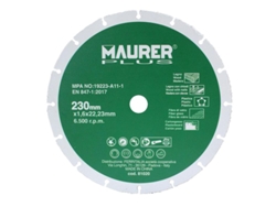 Disco de Corte Para Madera y Plasticos Ø 230 x 1.6 mm MAURER