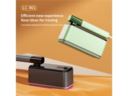 Plancha portátil Tevorex, plegable, pequeña, de vapor, eléctrica, para uso doméstico. Mdug
