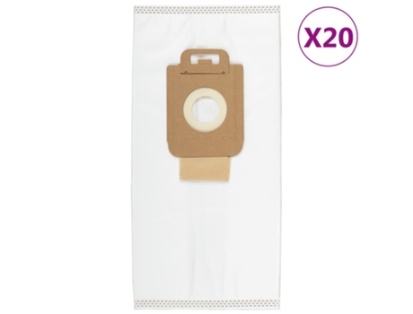Conjunto 20 Bolsa De Aspiradora VIDAXL (32x16.5 cm)