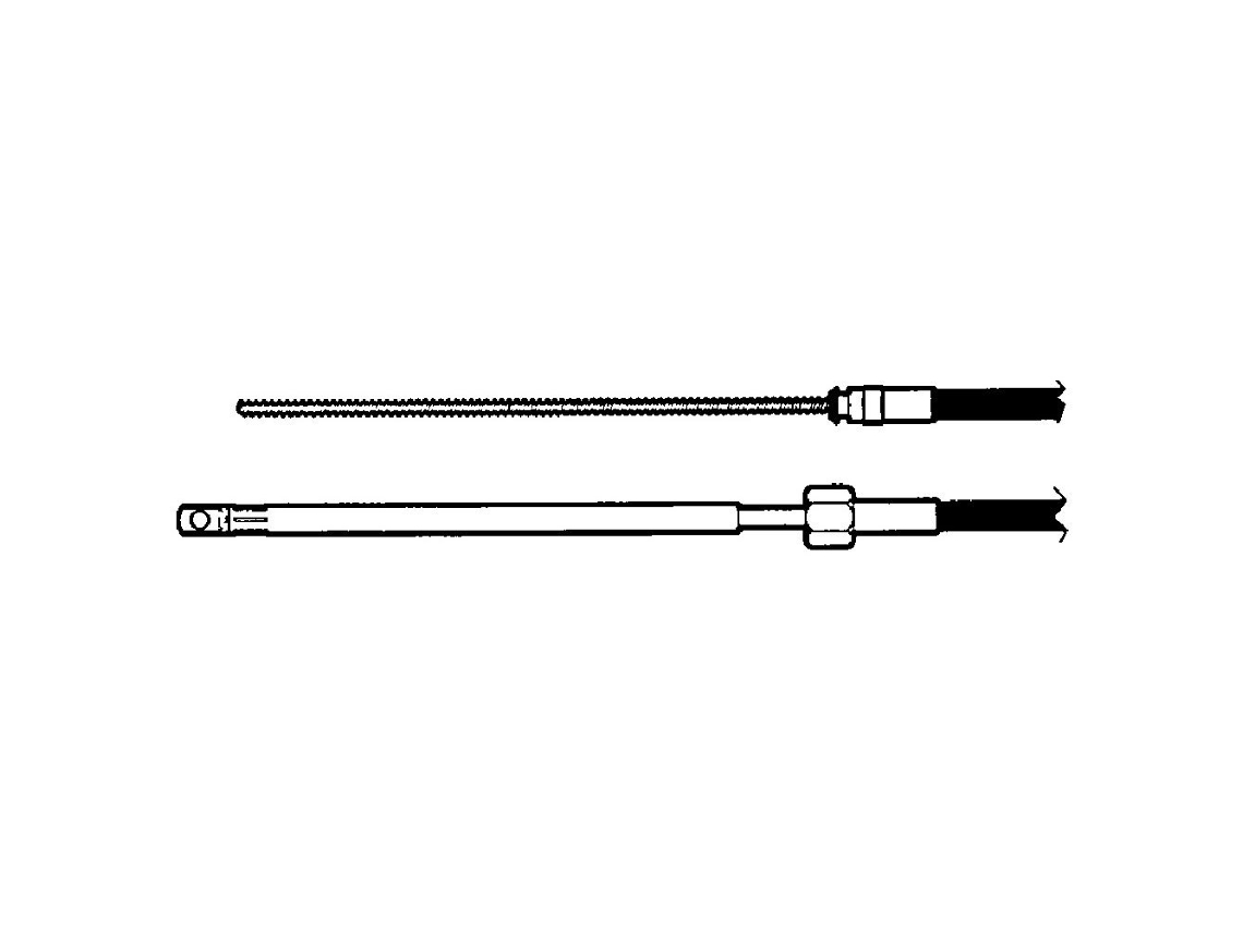 Cabo Do Leme M66 Prateado 9´ULTRAFLEX