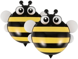 Cesta De Almacenamiento De Plástico Con Abeja Magnética Amarilla, Organizador Para