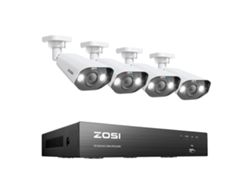 Sistema de CCTV, resolución de 8 MP, kit NVR PoE, 2T, NVR de 8 canales, 5 MP, 4 cámaras OEM