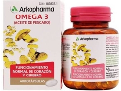 Complemento Alimentar ARKOPHARMA Peixe Arkocápsulas Omega (100 cápsulas)