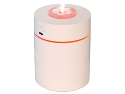 Mini humidificador para dormitorio, humidificador de vapor frío con luz de 7 colores y apagado automático.