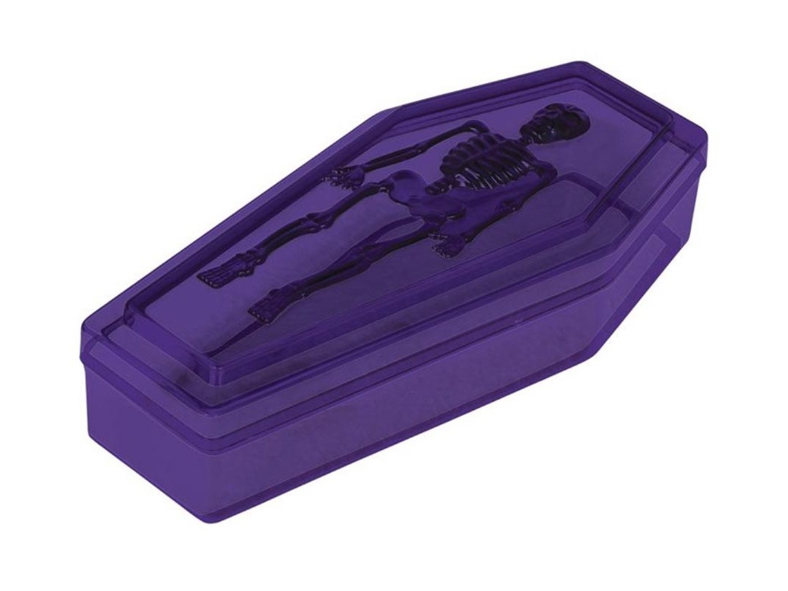 Caja Ataúd Lila 19x9 cm