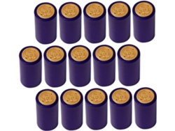 200 Unidades, Té, Pp, Decorativos, Tapas Termorretráctiles Profesionales Para Botellas De Vino