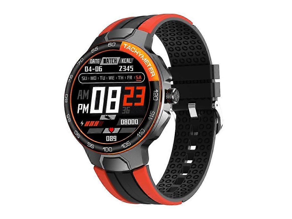 Reloj inteligente Wearkey E15 con pantalla táctil de 1,28 pulgadas y monitorización de frecuencia cardíaca Ly Ebike
