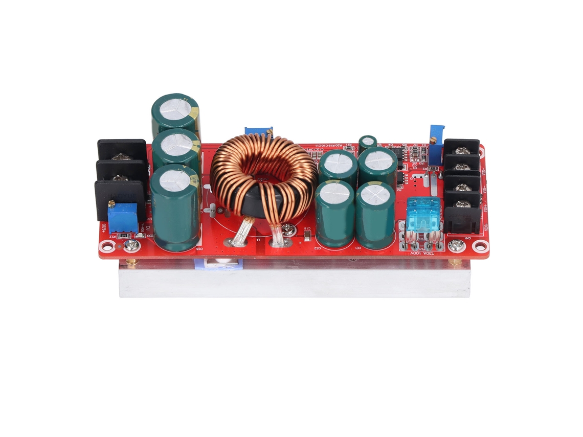 Módulo De Alimentación Ajustable Dc Boost 1200w Conversor Regulador De Voltaje Constante